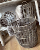 Alexander Natural Rattan Baskets (Set of 3)