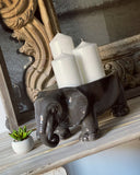 Ceramic Grey Elephant