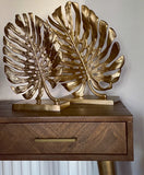 Large Gold Palm Leaf