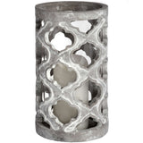 Large Stone Patterned Candle Holder